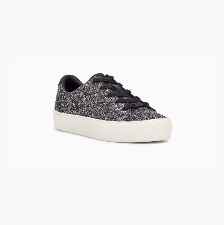 UGG Zilo Chunky Glitter - Joggesko Dame - Svart (NO-X589)